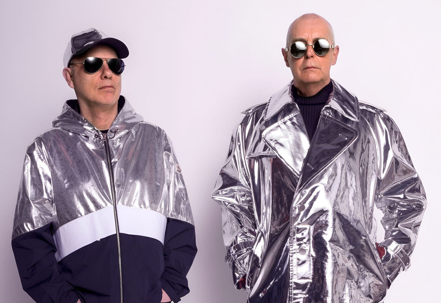Pet Shop Boys Modern Photoshoot | Synth-Pop Legends Poster | Music Duo Wall Art - Music Poster