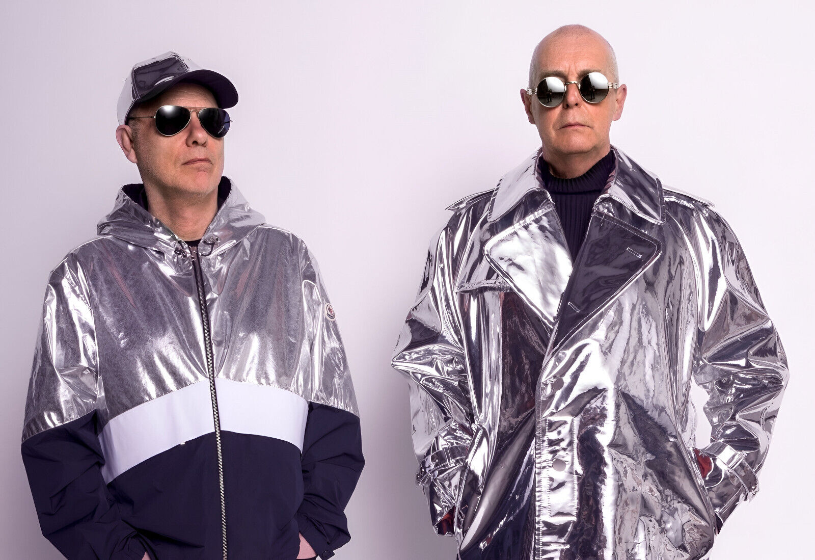 Pet Shop Boys Modern Photoshoot | Synth-Pop Legends Poster | Music Duo Wall Art - Music Poster