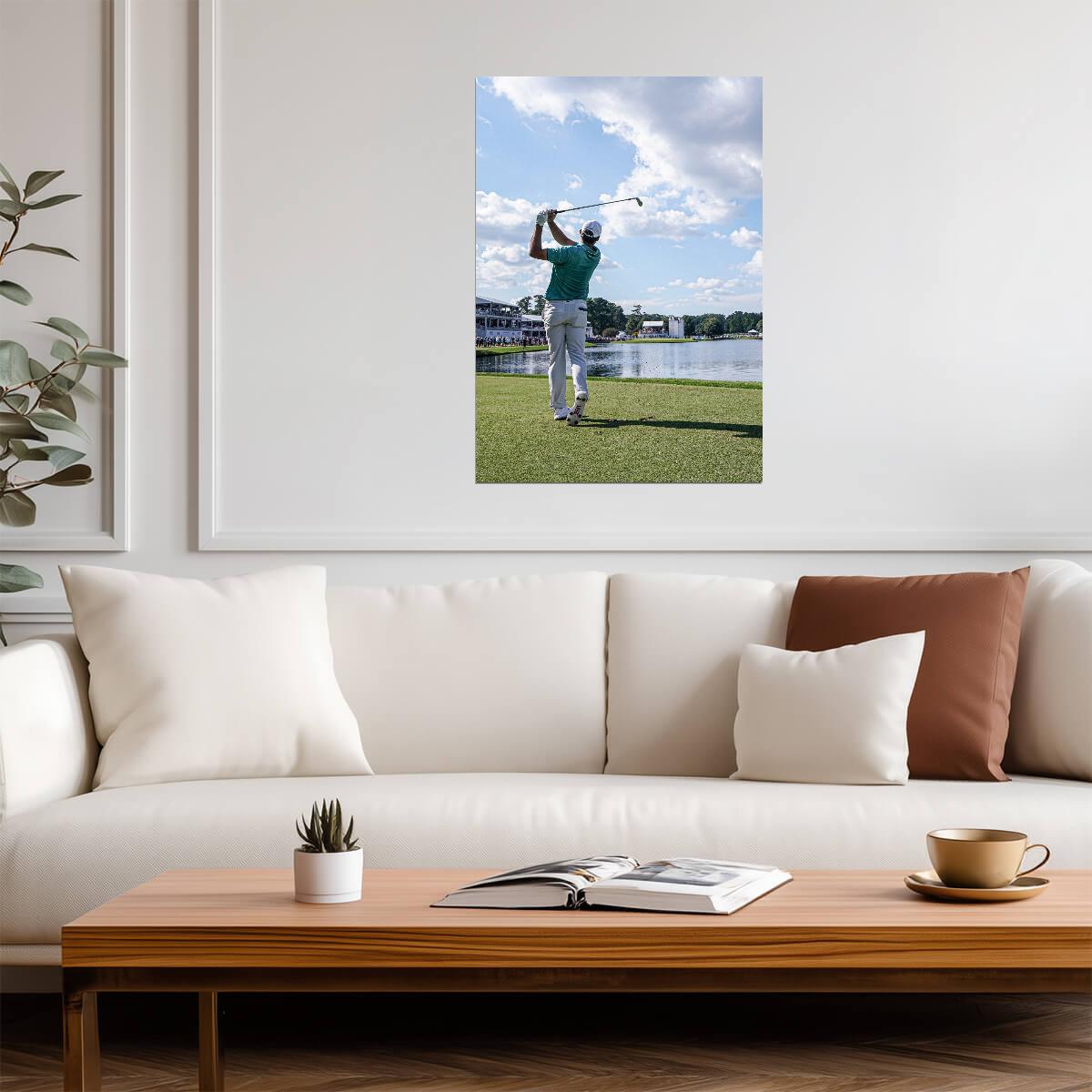 Rory McIlroy Golf Swing | Golf Poster | Sports Photography Print - Sports Poster