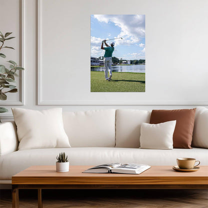 Rory McIlroy Golf Swing | Golf Poster | Sports Photography Print - Sports Poster