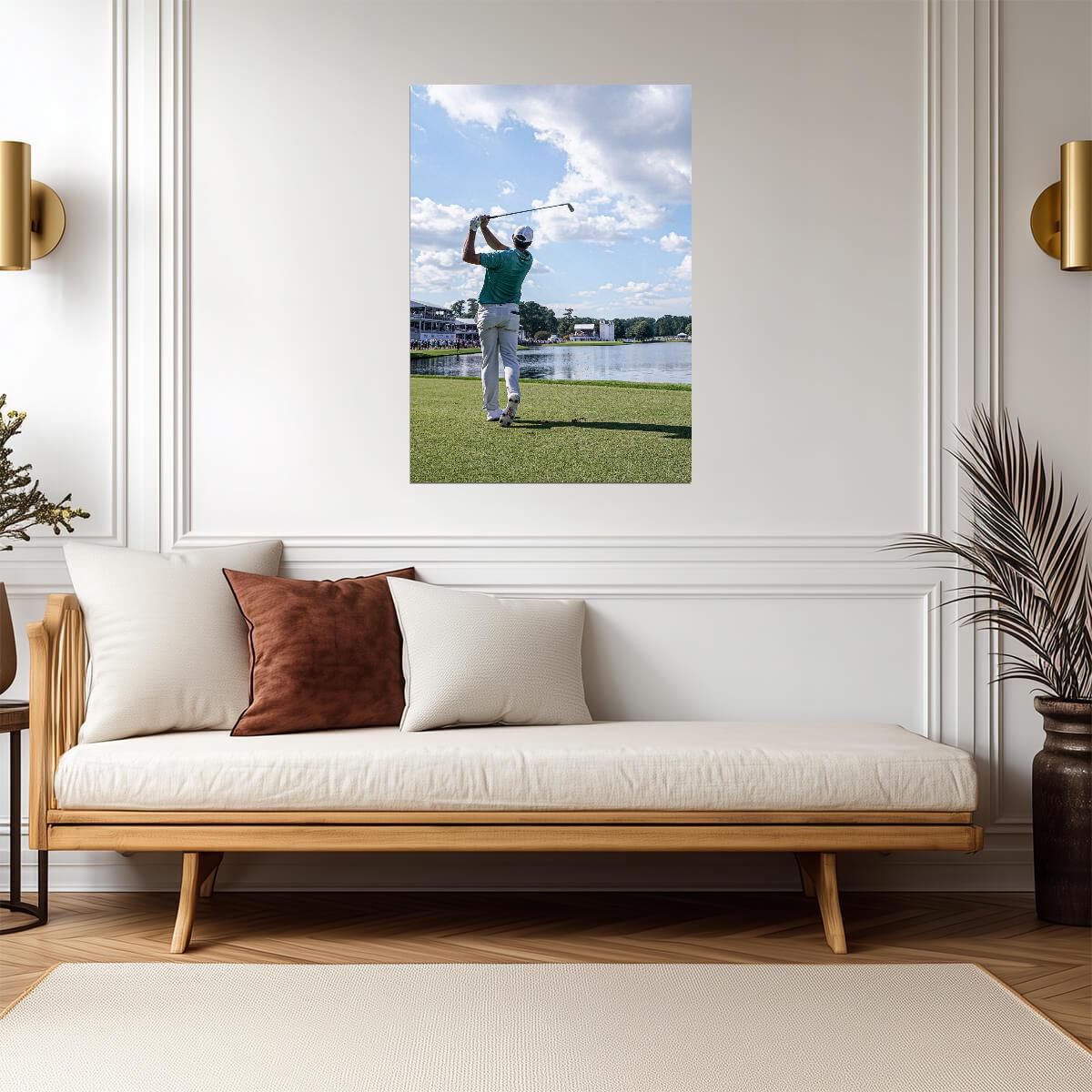 Rory McIlroy Golf Swing | Golf Poster | Sports Photography Print - Sports Poster