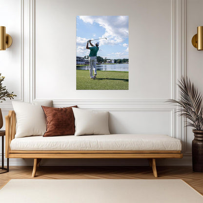Rory McIlroy Golf Swing | Golf Poster | Sports Photography Print - Sports Poster