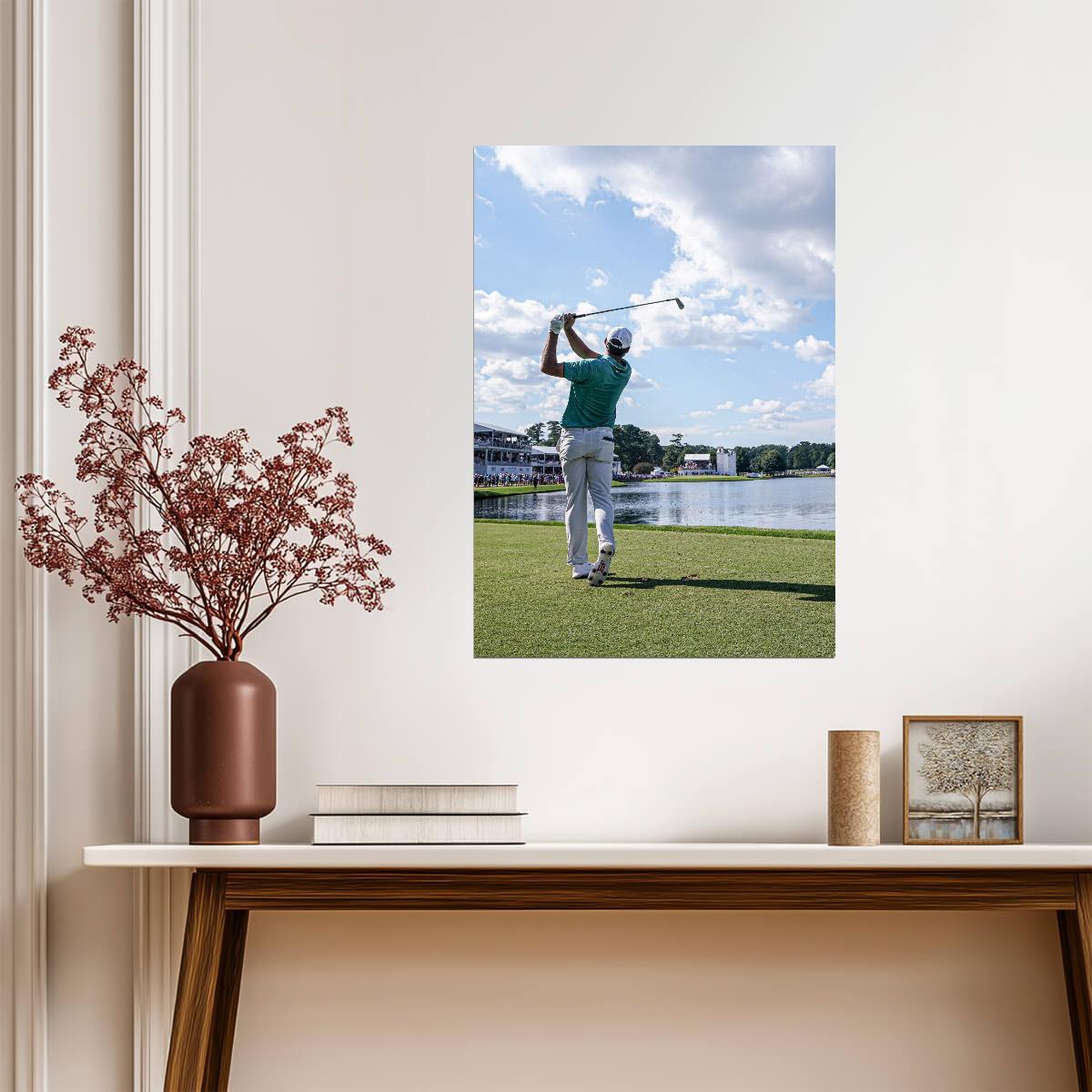 Rory McIlroy Golf Swing | Golf Poster | Sports Photography Print - Sports Poster