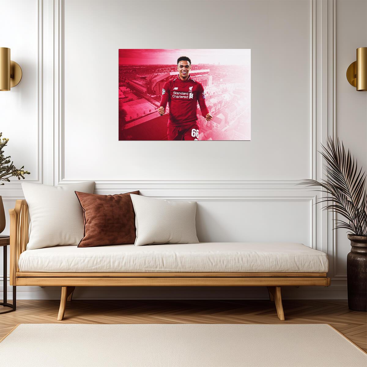 Trent Alexander Arnold Liverpool FC | Soccer Poster | Anfield Stadium Print - Sports Poster