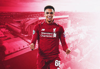 Trent Alexander Arnold Liverpool FC | Soccer Poster | Anfield Stadium Print - Sports Poster