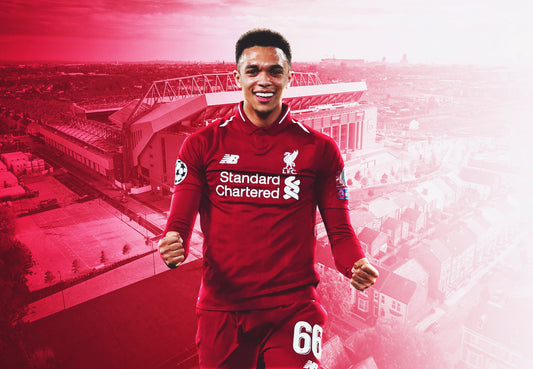 Trent Alexander Arnold Liverpool FC | Soccer Poster | Anfield Stadium Print - Sports Poster