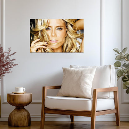 Heidi Klum | Supermodel Portrait | Celebrity Poster - Celebrities Poster