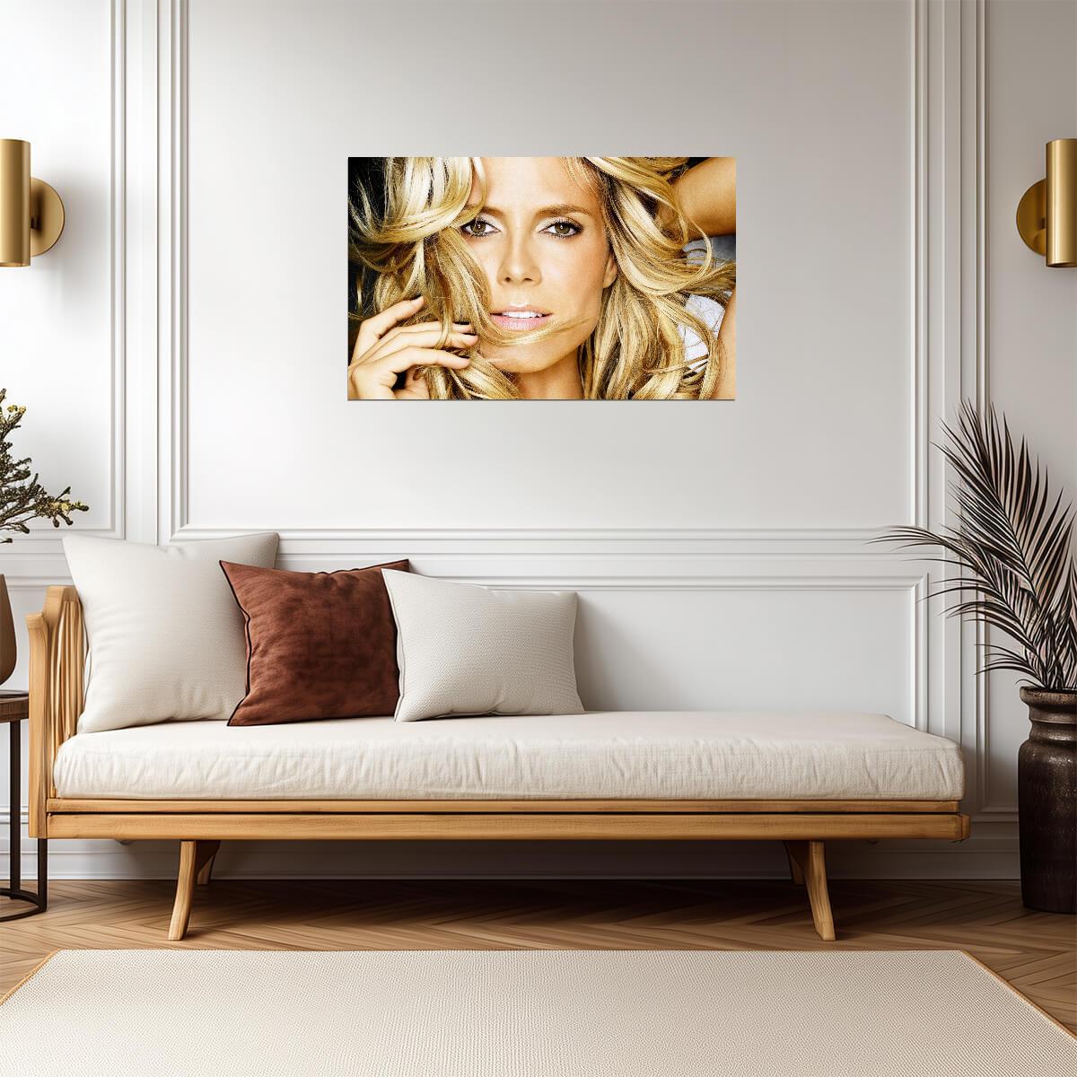 Heidi Klum | Supermodel Portrait | Celebrity Poster - Celebrities Poster