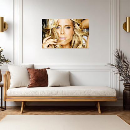 Heidi Klum | Supermodel Portrait | Celebrity Poster - Celebrities Poster