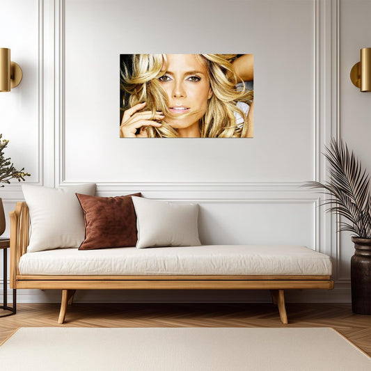 Heidi Klum | Supermodel Portrait | Celebrity Poster - Celebrities Poster