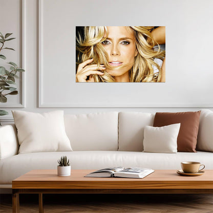 Heidi Klum | Supermodel Portrait | Celebrity Poster - Celebrities Poster