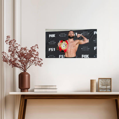 Caleb Plant IBF Champion | Boxing Poster | Sports Champion Wall Art - Sports Poster