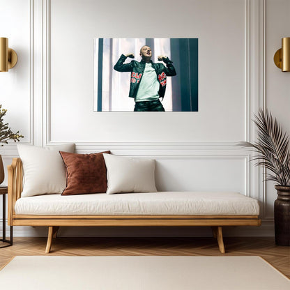 Aitch Live in Concert | British Rap Music Poster | UK Hip Hop Wall Art - Music Poster