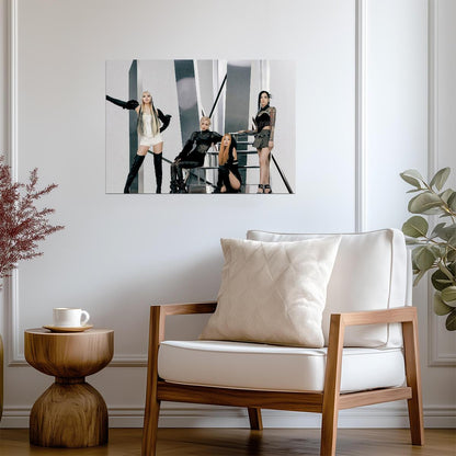 Blackpink Group Photoshoot | K-Pop Stars Poster | Modern Music Wall Art - Music Poster