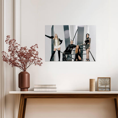 Blackpink Group Photoshoot | K-Pop Stars Poster | Modern Music Wall Art - Music Poster