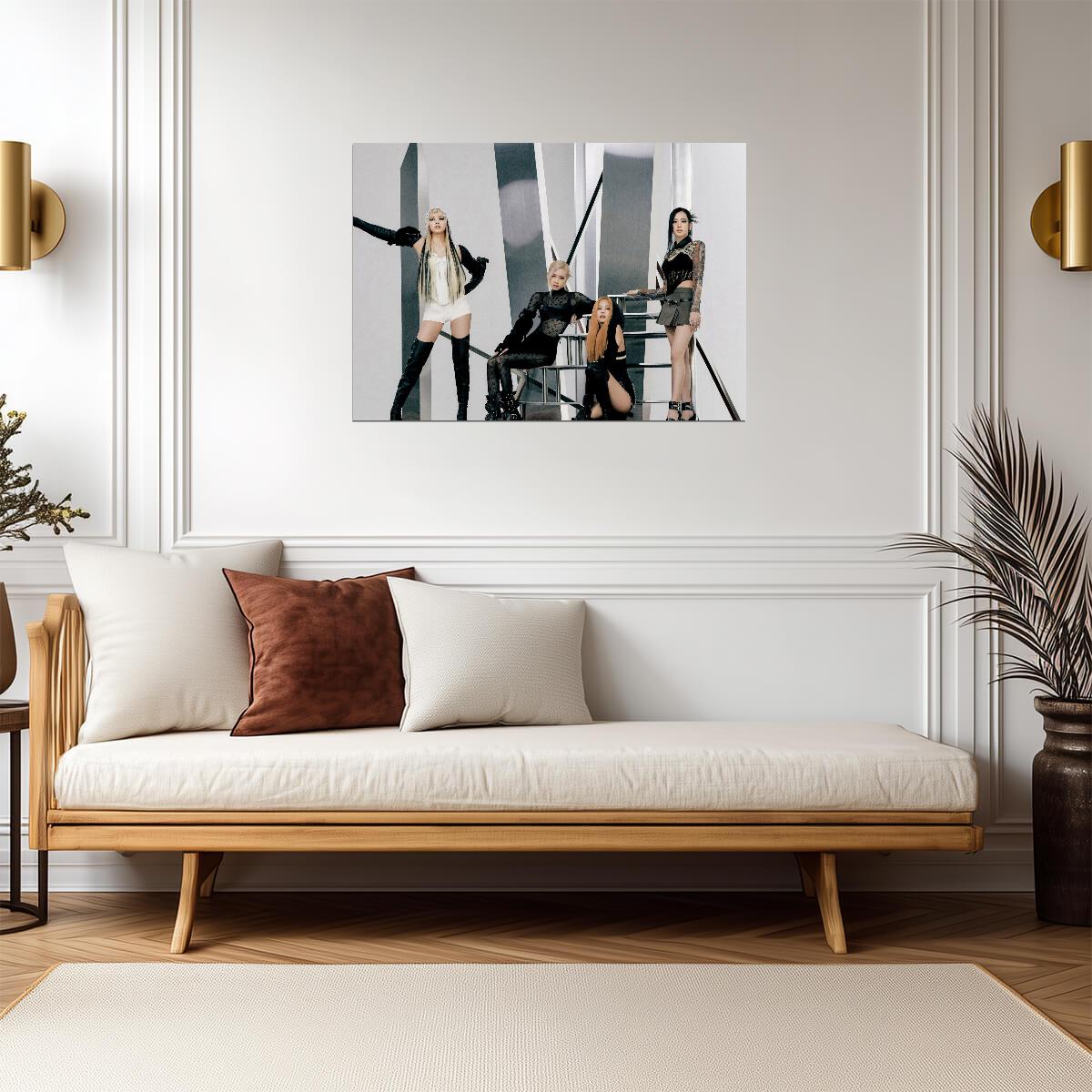 Blackpink Group Photoshoot | K-Pop Stars Poster | Modern Music Wall Art - Music Poster