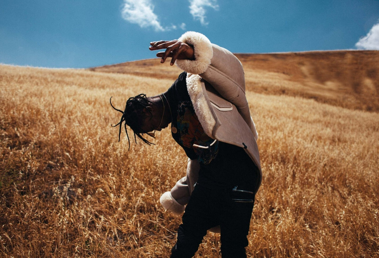 Travis Scott Artistic Photoshoot | Hip Hop Music Poster | Aesthetic Rap Wall Art - Music Poster