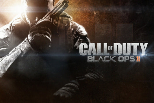 Call of Duty Black Ops II | Game Logo Poster | FPS Video Game Art - Video Games Poster
