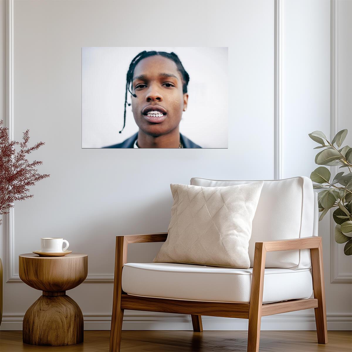 A$AP Rocky | Hip Hop Artist Poster | Rapper Wall Art - Music Poster