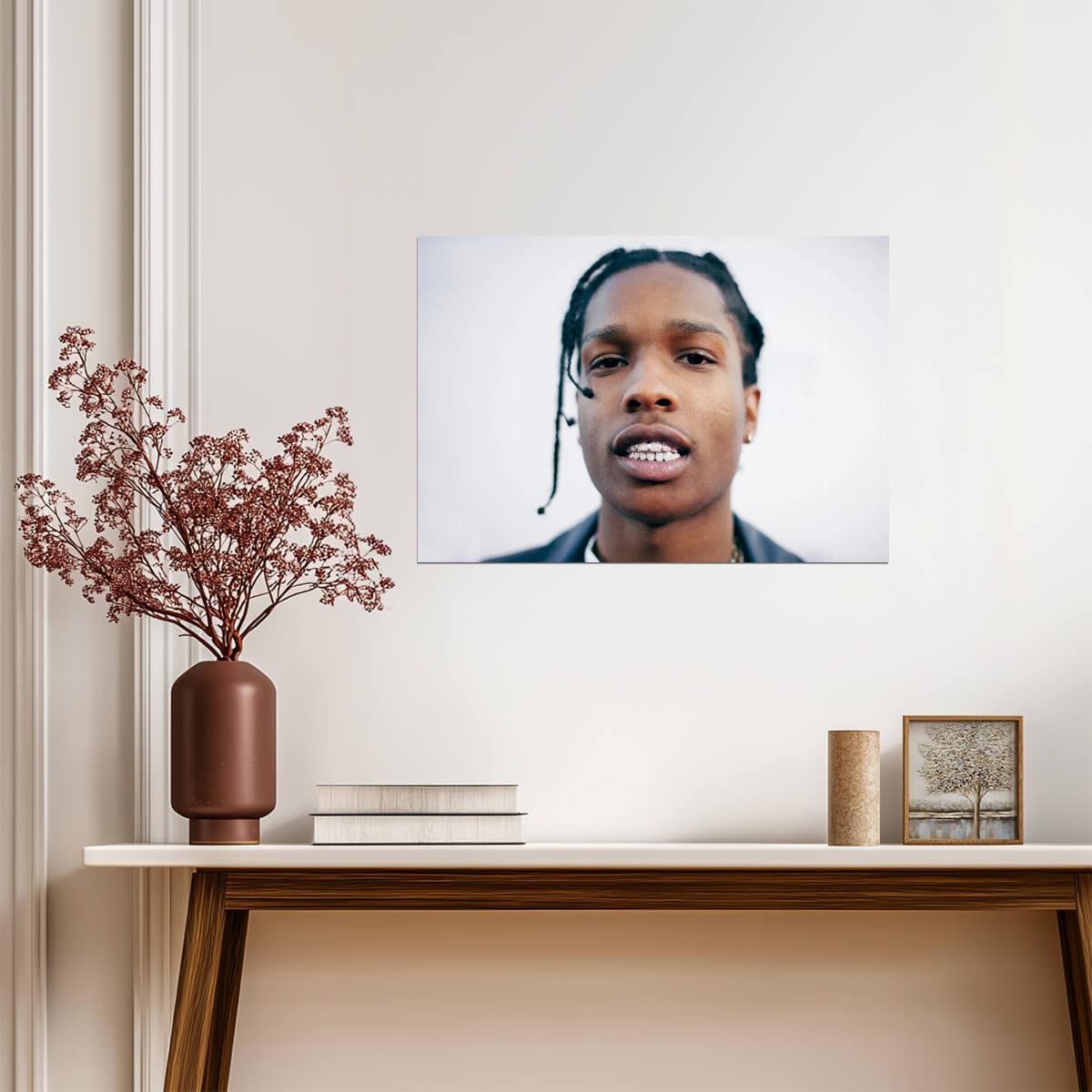 A$AP Rocky | Hip Hop Artist Poster | Rapper Wall Art - Music Poster