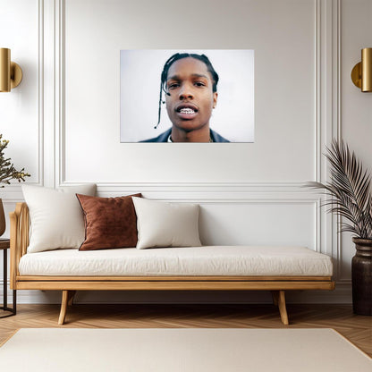 A$AP Rocky | Hip Hop Artist Poster | Rapper Wall Art - Music Poster