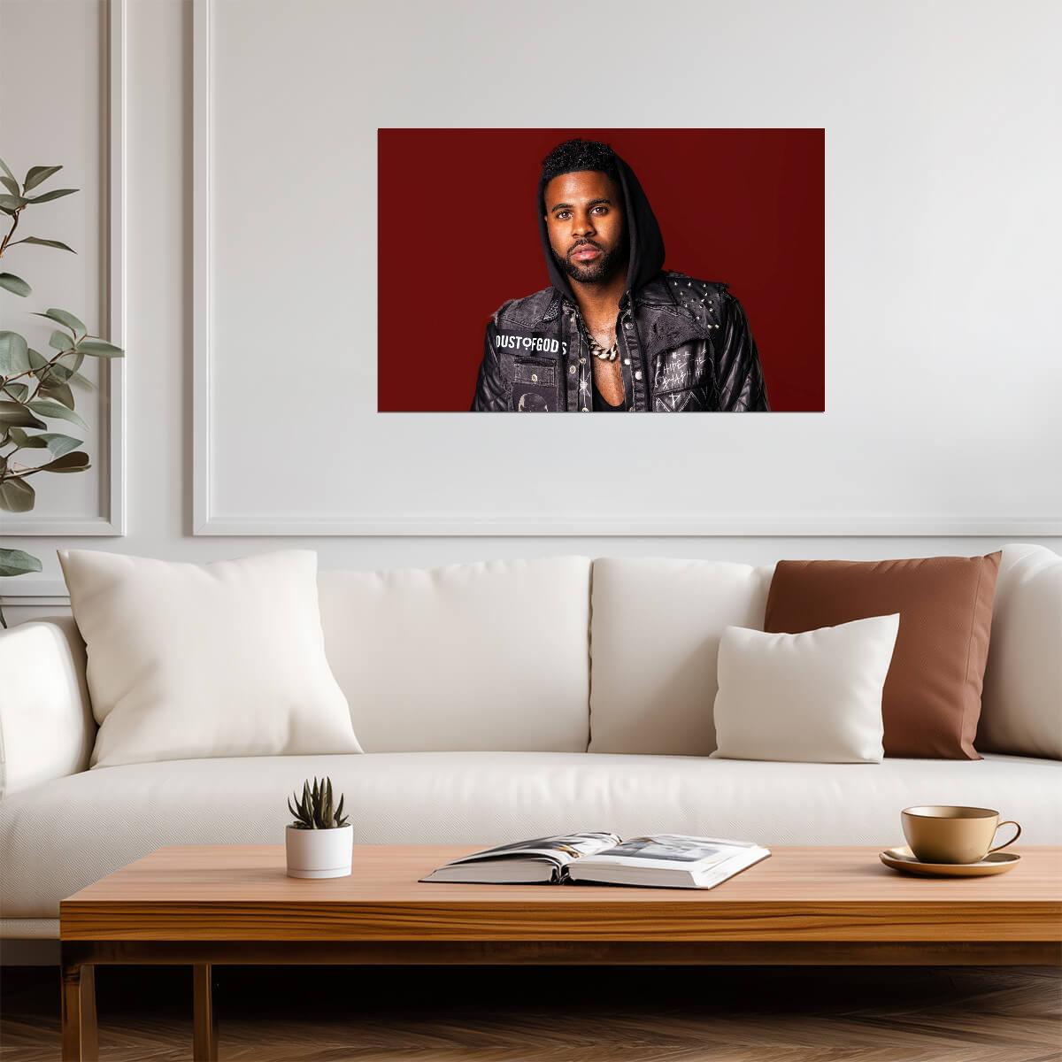 Jason Derulo Studio Portrait | Pop and R&B Star Poster | Modern Music Wall Art - Music Poster