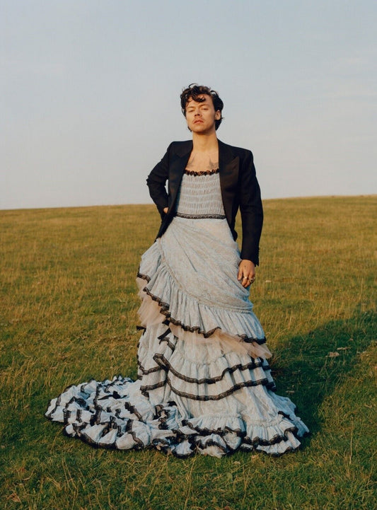 Harry Styles Vogue Cover Photoshoot | Music Fashion Poster | Pop Star Wall Art - Music Poster