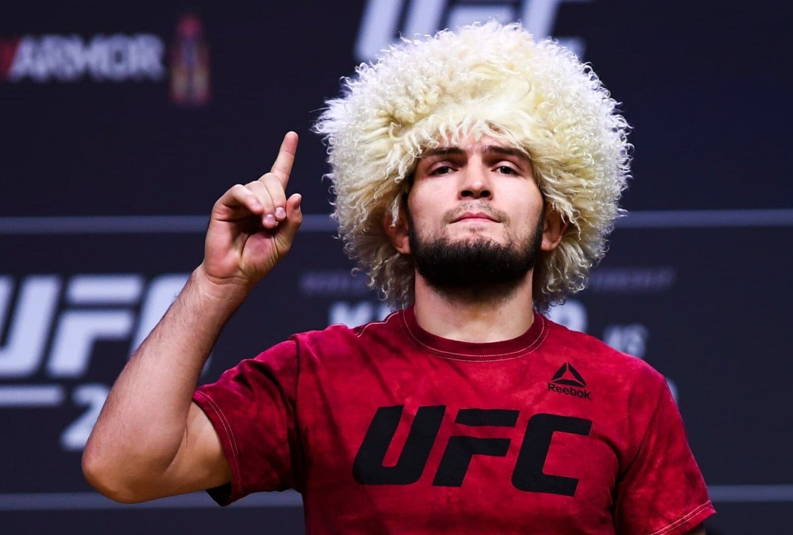 Khabib Nurmagomedov Papakha Hat | UFC Poster | The Eagle Fan Gift - Sports Poster