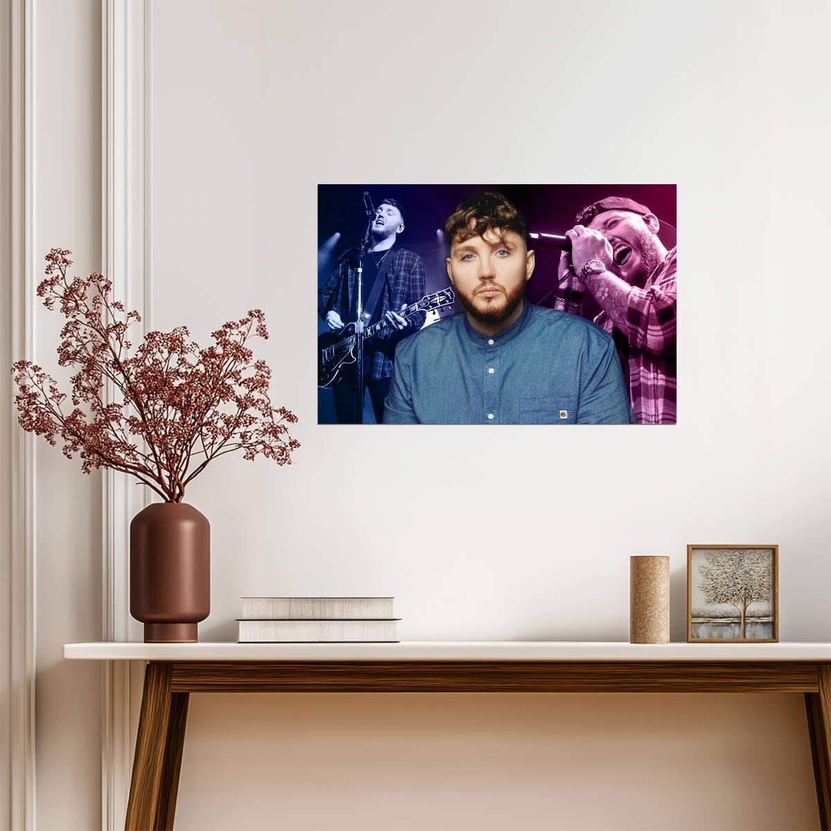 James Arthur | British Singer | Music Art Poster - Music Poster