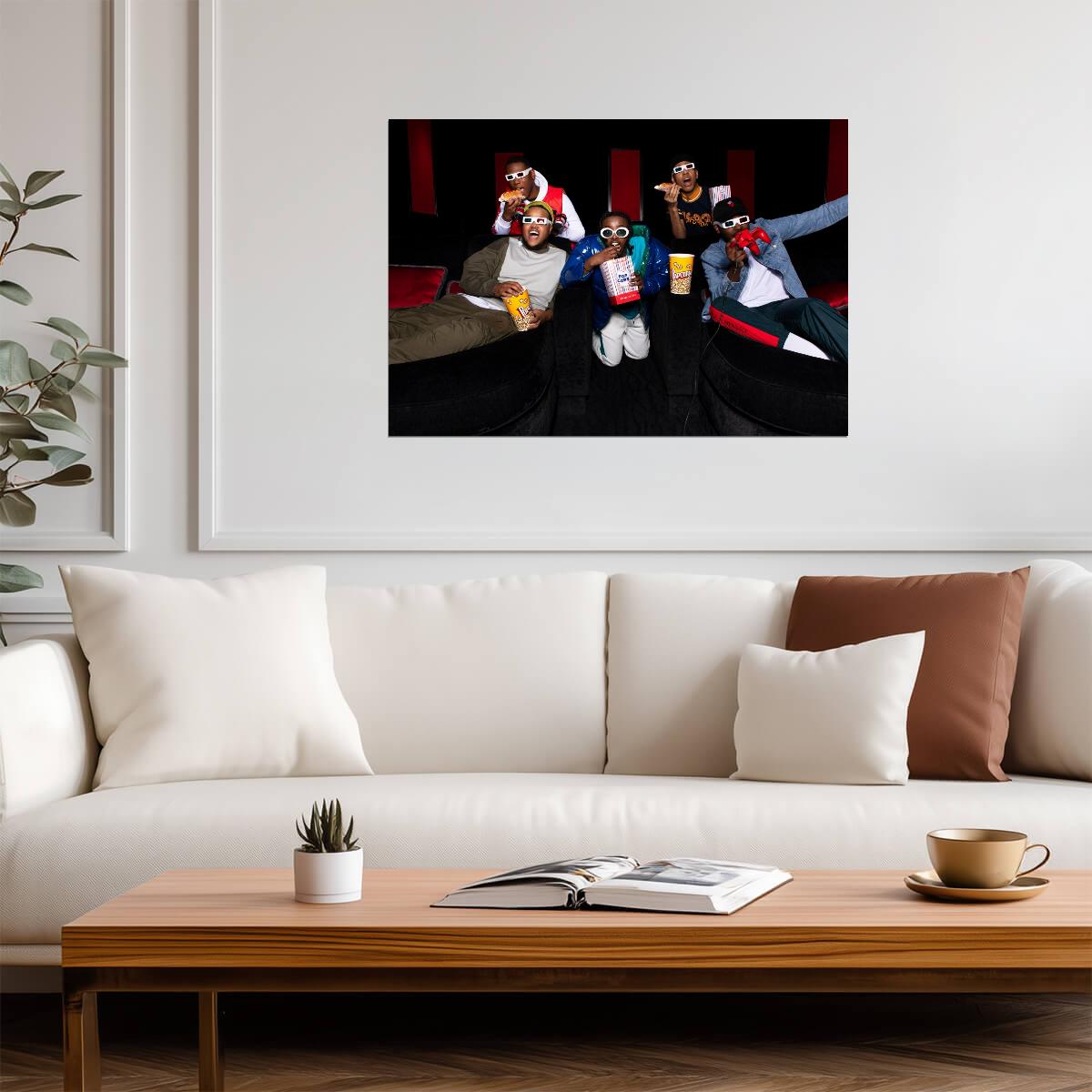 Beta Squad | YouTube Group Poster | Streamer Fan Gift - Celebrities Poster