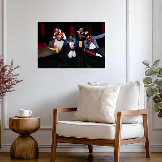 Beta Squad | YouTube Group Poster | Streamer Fan Gift - Celebrities Poster