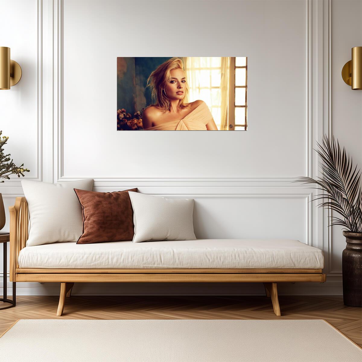 Margot Robbie Wall Art | Australian Actress Poster - Celebrities Poster