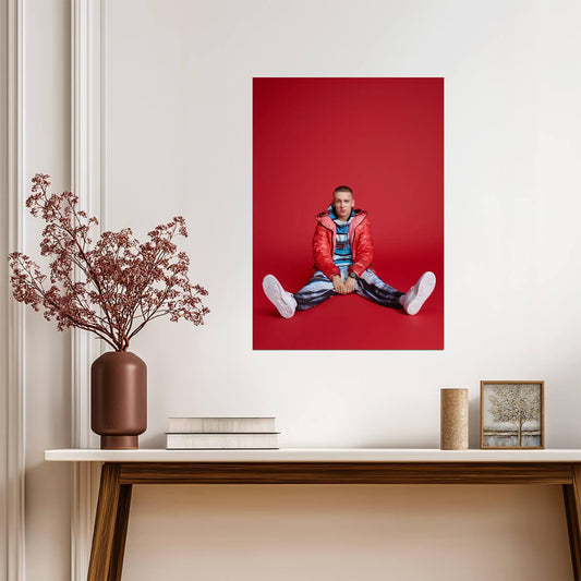 Aitch Studio Portrait | British Rap Artist Poster | Modern UK Hip Hop Wall Art - Music Poster