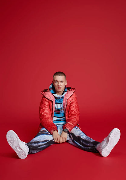 Aitch Studio Portrait | British Rap Artist Poster | Modern UK Hip Hop Wall Art - Music Poster