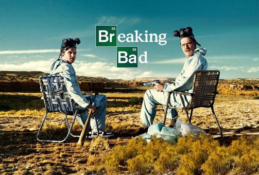 Breaking Bad Walter White & Jesse Pinkman | Crime Drama TV Show Poster | Classic Series Wall Art - Movies & TV Poster