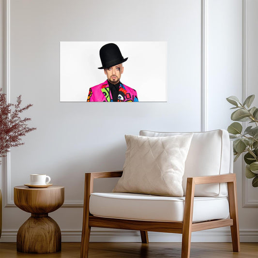 Boy George | Pop Icon Poster | 80s Music Art - Music Poster
