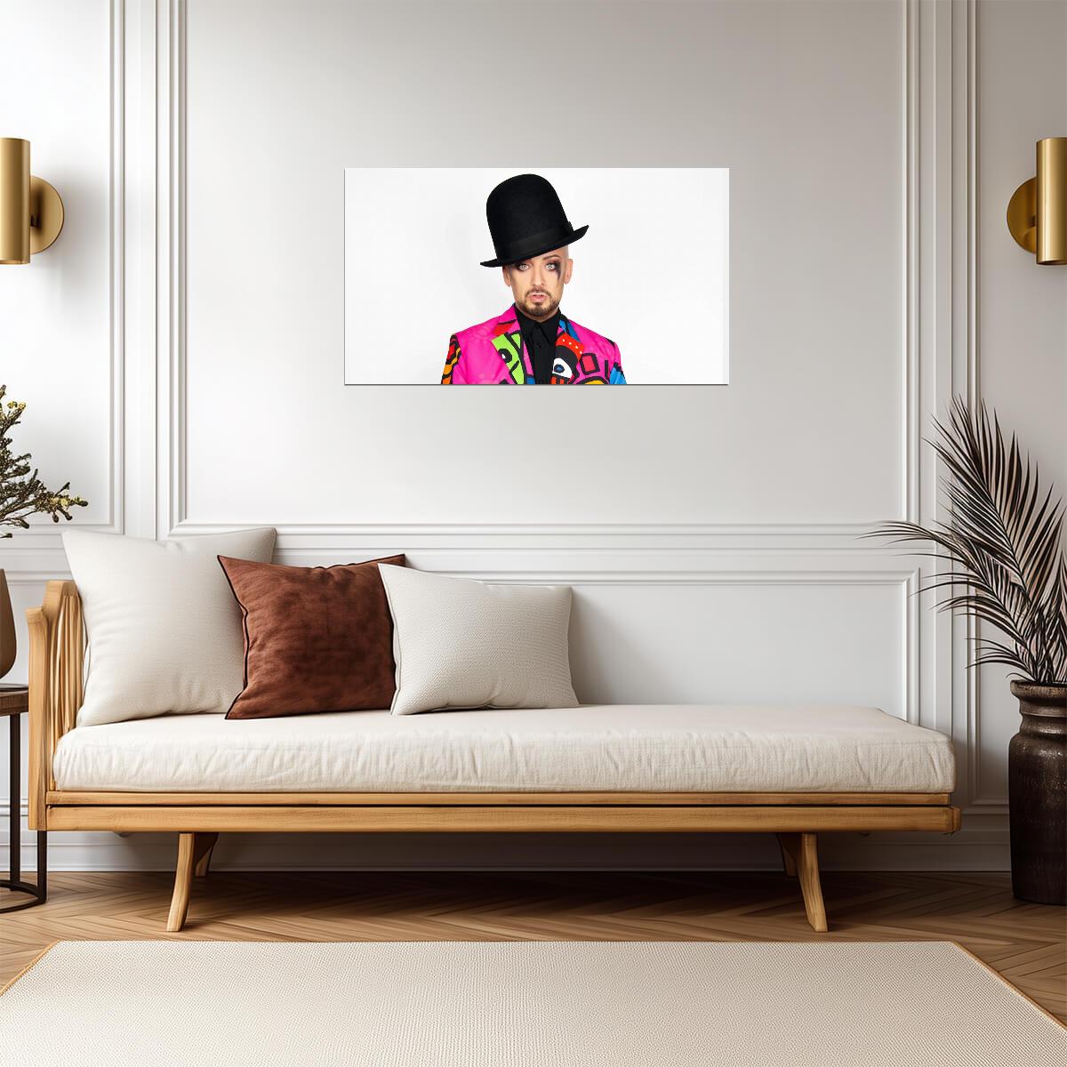 Boy George | Pop Icon Poster | 80s Music Art - Music Poster