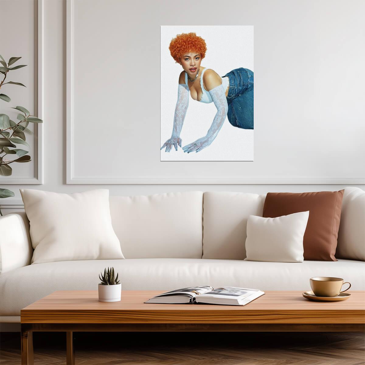 Ice Spice | Female Rapper | Music Poster - Music Poster
