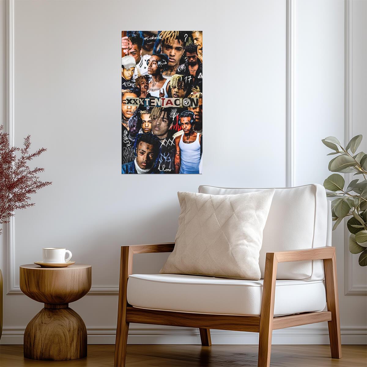 Xxxtentacion Tribute Collage | Music Star Poster | Hip Hop Legend Art - Music Poster