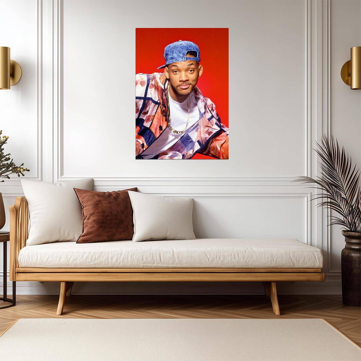 Will Smith as The Fresh Prince of Bel-Air | Classic 90s Sitcom Poster | Retro TV Wall Art - Celebrities Poster