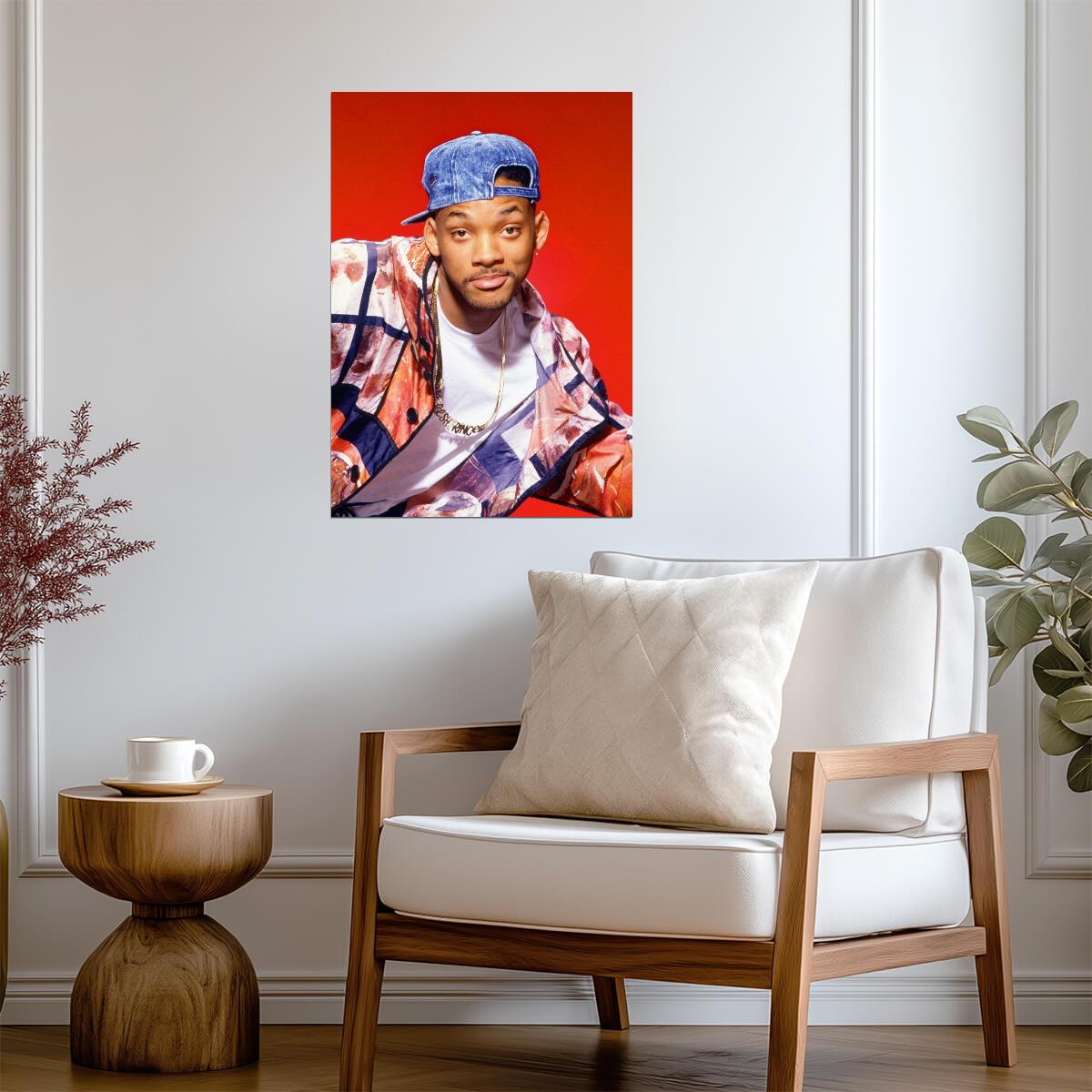 Will Smith as The Fresh Prince of Bel-Air | Classic 90s Sitcom Poster | Retro TV Wall Art - Celebrities Poster