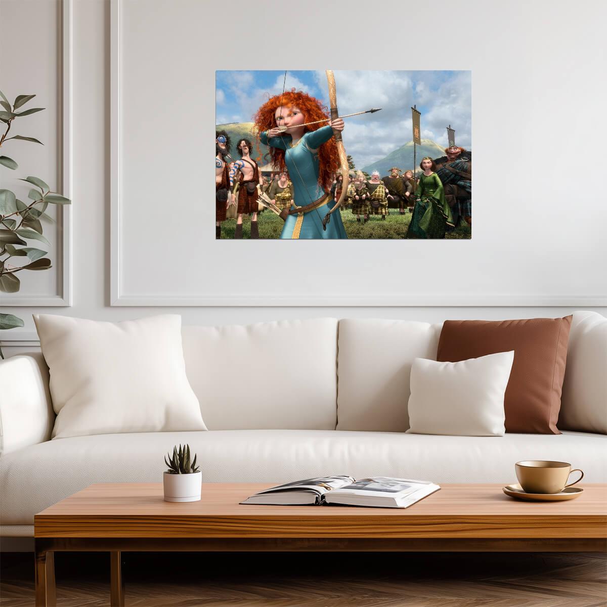 Brave | Animated Adventure Film | Movie Poster - Movies & TV Poster