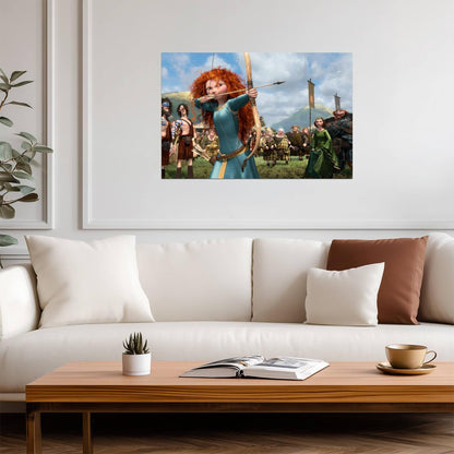 Brave | Animated Adventure Film | Movie Poster - Movies & TV Poster