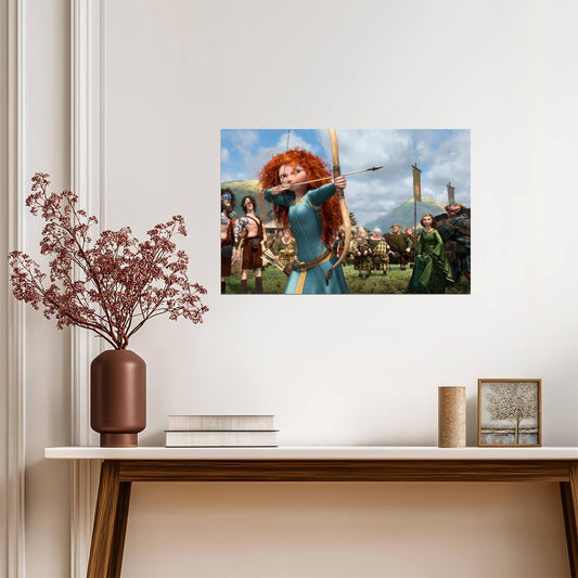 Brave | Animated Adventure Film | Movie Poster - Movies & TV Poster