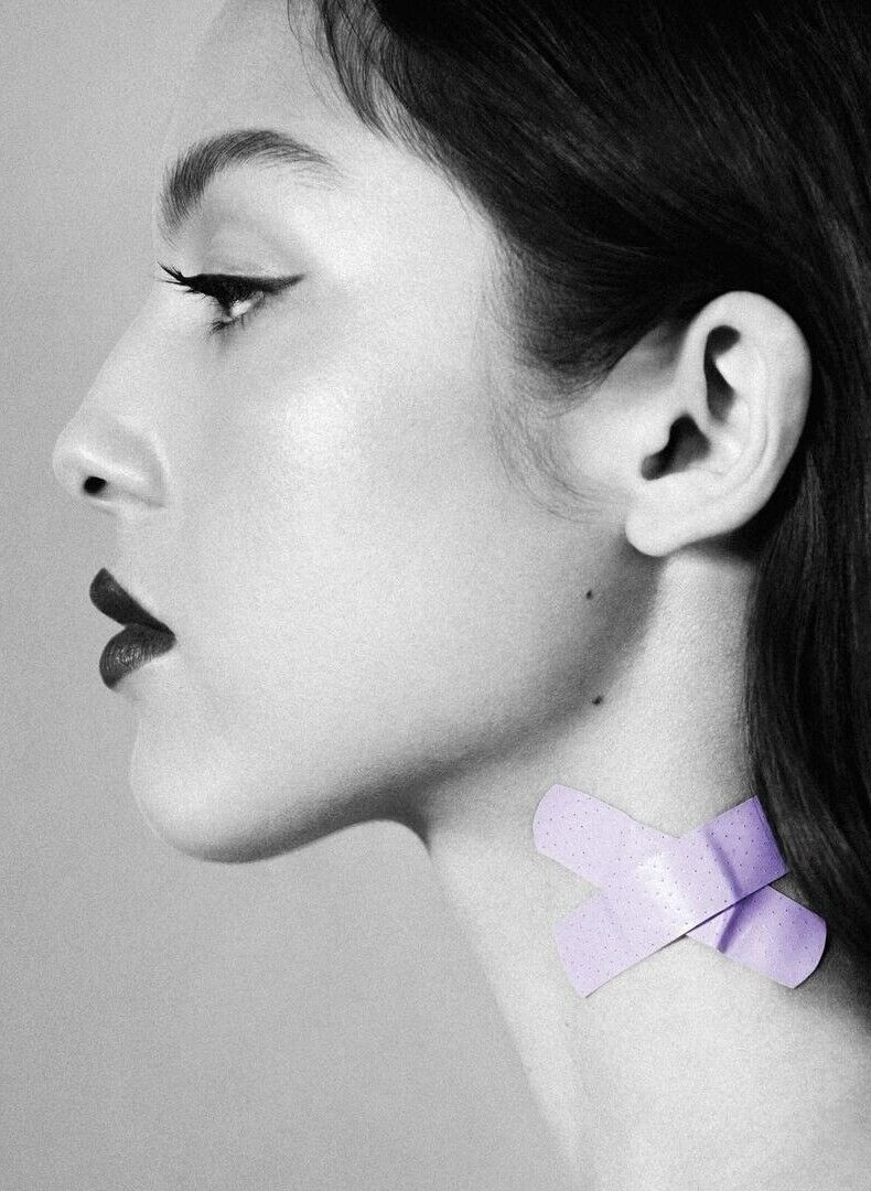 Olivia Rodrigo Sour Album Art | Black and White Profile Poster | Modern Pop Music Print - Music Poster