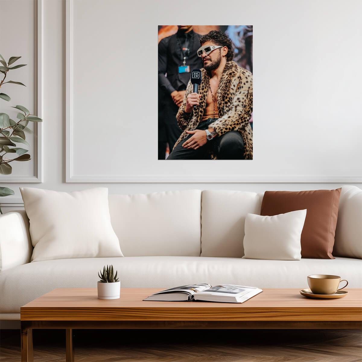 Dillon Danis Press Conference Style | MMA Poster | Combat Sports Man Cave - Sports Poster