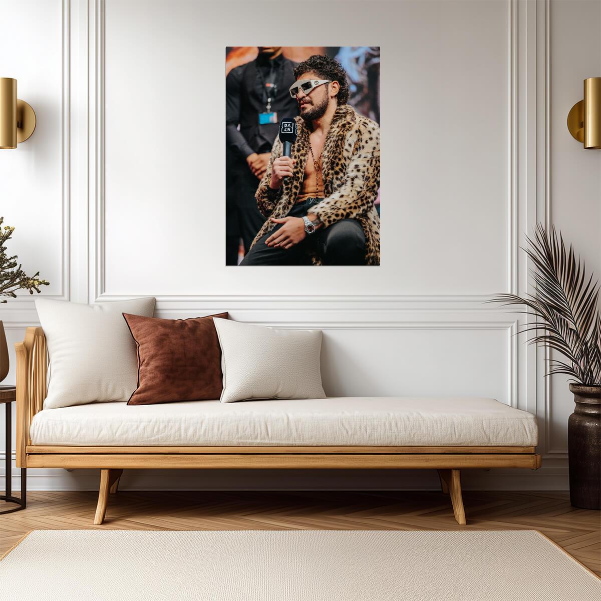 Dillon Danis Press Conference Style | MMA Poster | Combat Sports Man Cave - Sports Poster