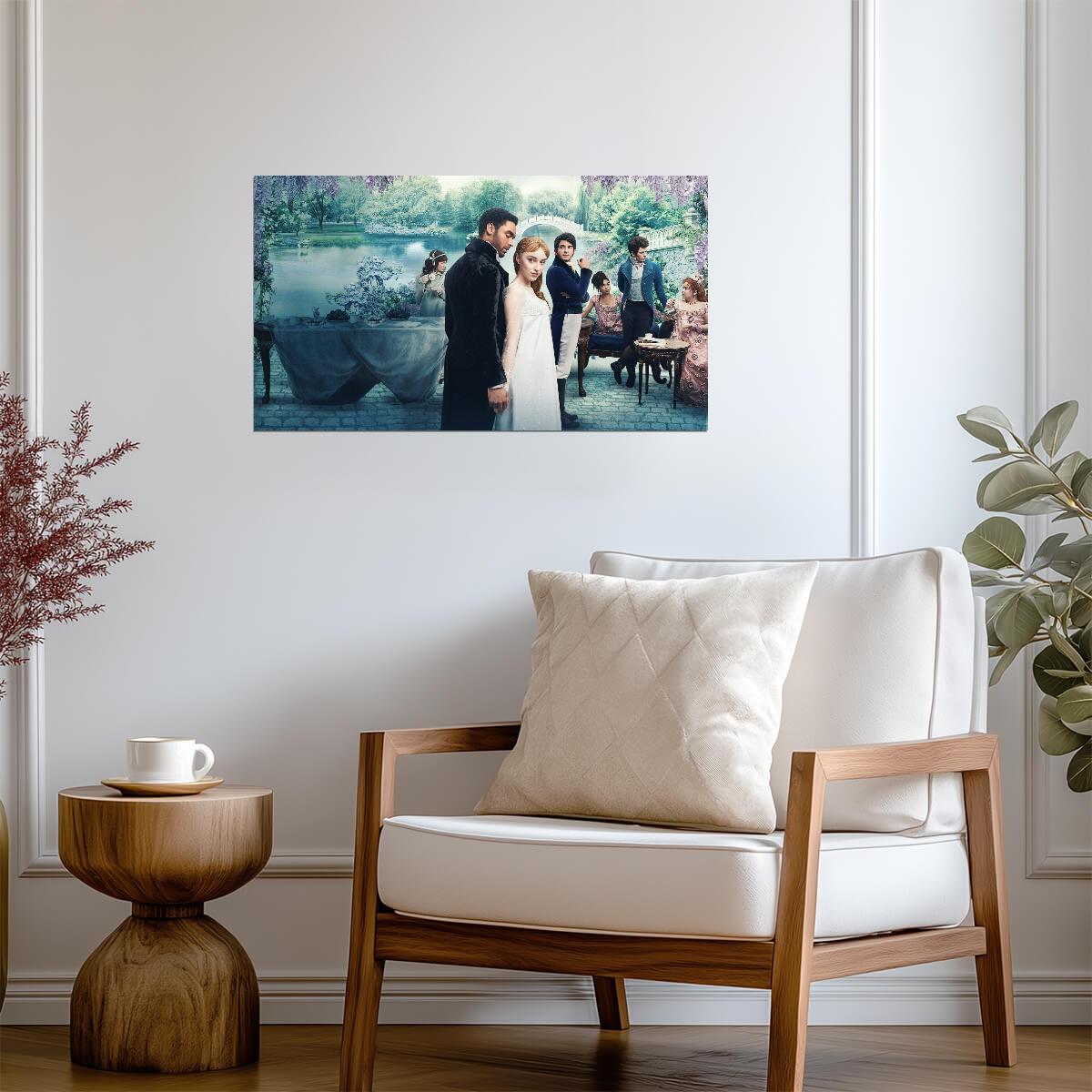 Bridgerton Daphne and Simon | Historical Romance TV Show Poster | Regency Era Wall Art - Movies & TV Poster