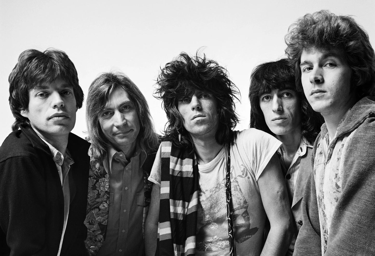 The Rolling Stones Early Years Band Photo | Black & White Rock and Roll Poster | Vintage Music Art - Music Poster