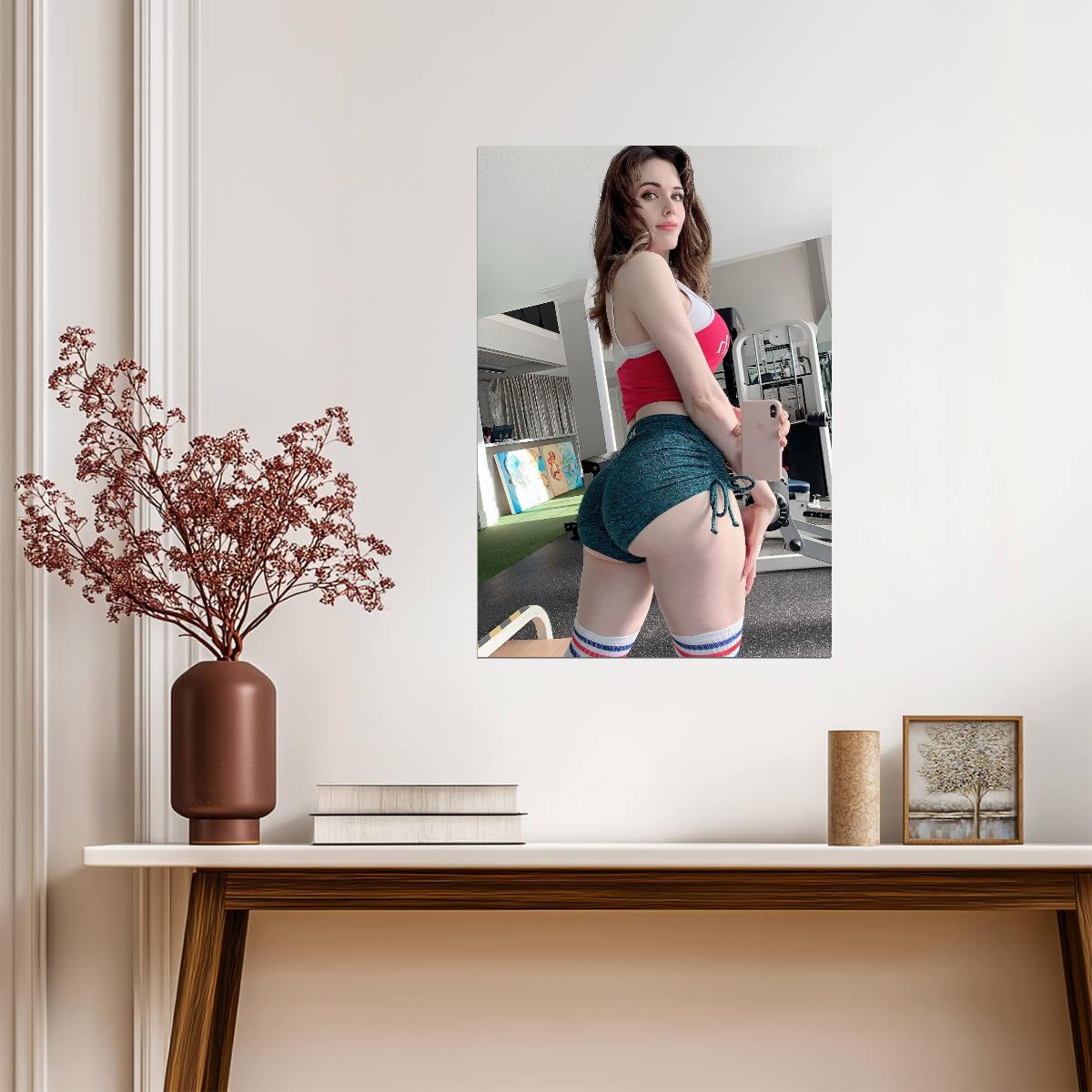Amouranth | Streamer Star Print | Sexy Cosplay Poster - Celebrities Poster